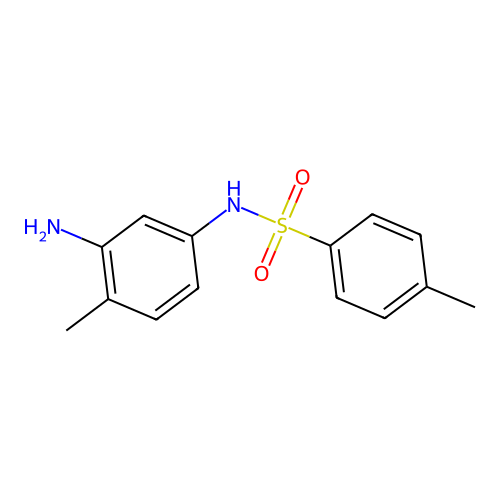 N-(3-amino-4-methylphenyl)-4-methylbenzenesulfonamide structure