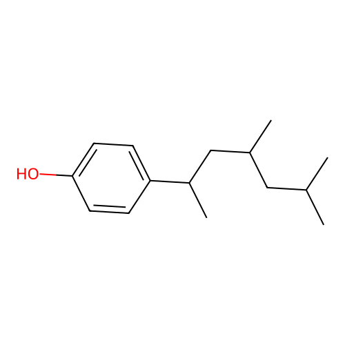 4-(1,3,5-Trimethylhexyl)phenol structure