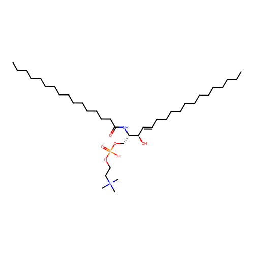 N-Palmitoylsphingomyelin structure