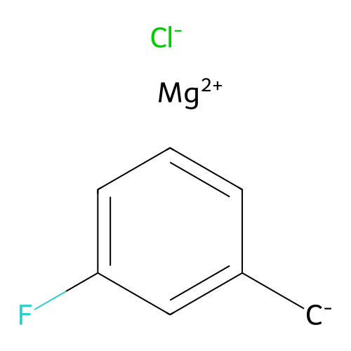 3-Fluorobenzylmagnesium chloride structure