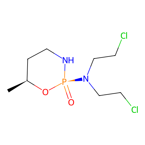 (+-)-cis-6-Methylcyclophosphamide structure