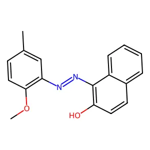 1-[2-(2-Methoxy-5-methylphenyl)diazenyl]-2-naphthalenol structure