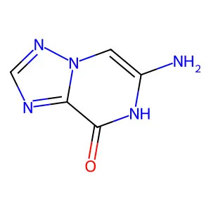 6-Amino(1,2,4)triazolo(1,5-a)pyrazin-8(7H)-one structure