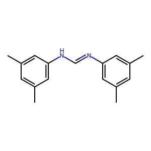 Methanimidamide, N,N'-bis(3,5-dimethylphenyl)- structure