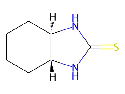 (3aR,7aR)-octahydro-1H-1,3-benzodiazole-2-thione structure