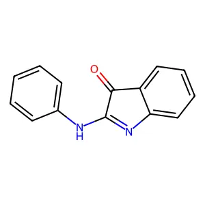 2-Anilinoindol-3-one structure