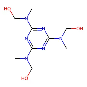 Trimelamol structure