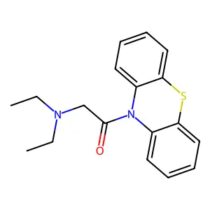 2-(Diethylamino)-1-(10H-phenothiazin-10-yl)ethanone structure
