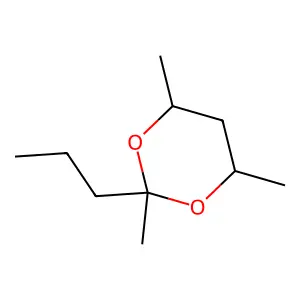 2,4,6-Trimethyl-2-propyl-1,3-dioxane structure