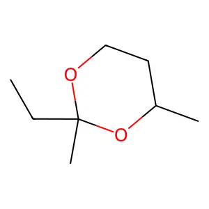 2-Ethyl-2,4-dimethyl-1,3-dioxane structure