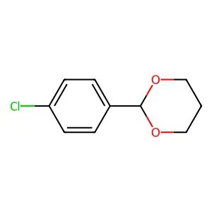 1,3-Dioxane, 2-(4-chlorophenyl)- structure