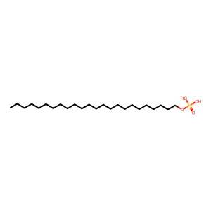 1-Tetracosanol, 1-(dihydrogen phosphate) structure