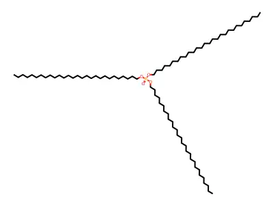 1-Octacosanol, 1,1',1''-phosphate structure