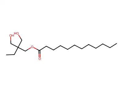 2,2-Bis(hydroxymethyl)butyl laurate structure