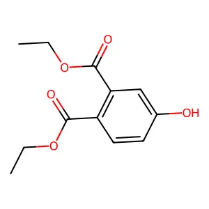 Diethyl 4-hydroxyphthalate structure