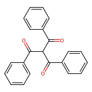 Tribenzoylmethane structure