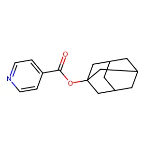 异烟酸1-金刚烷酯 structure