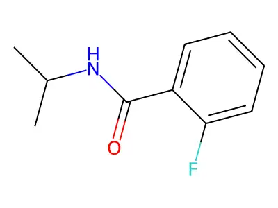 2-Fluoro-N-isopropylbenzamide structure