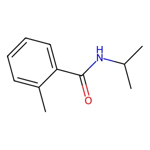Benzamide, 2-methyl-N-(1-methylethyl)- structure