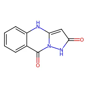 Pyrazolo[5,1-b]quinazoline-2,9(1H,4H)-dione structure