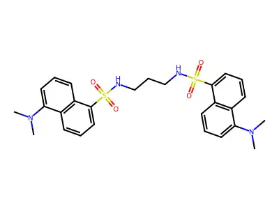 Didansyl-1-3-diaminopropane structure