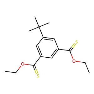 O~1~,O~3~-Diethyl 5-tert-butylbenzene-1,3-dicarbothioate structure