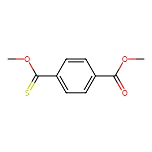 Methyl 4-(methoxycarbonothioyl)benzoate structure