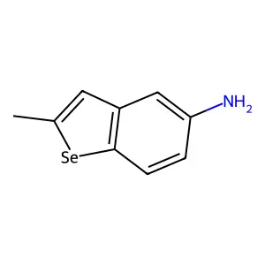 2-Methyl-1-benzoselenophen-5-amine structure