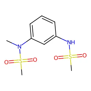 N-[3-[methyl(methylsulfonyl)amino]phenyl]methanesulfonamide structure