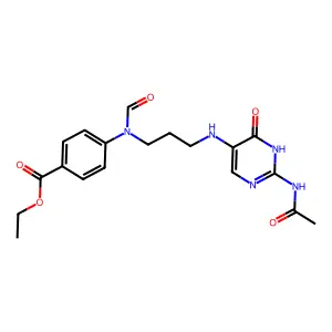 N-[[3-(1,3-benzoxazol-2-yl)phenyl]carbamothioyl]-3-bromobenzamide structure
