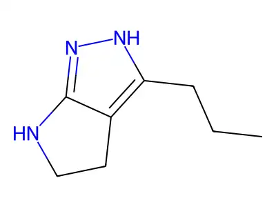 3-Propyl-1,2,4,5-tetrahydropyrrolo[2,3-c]pyrazole structure