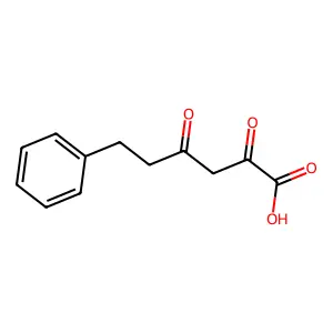 2,4-Dioxo-6-phenylhexanoic acid structure