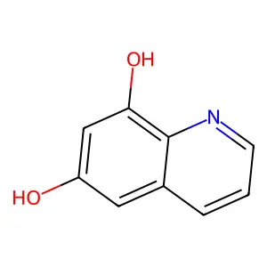 Quinoline-6,8-diol structure