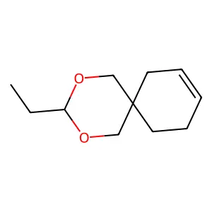 2,4-Dioxaspiro[5.5]undec-8-ene, 3-ethyl- structure