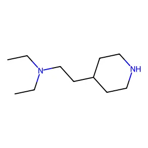 4-(2-Diethylaminoethyl)piperidine structure