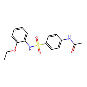 N-[4-[(2-ethoxyphenyl)sulfamoyl]phenyl]acetamide structure