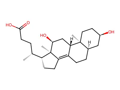 原胆酸 structure