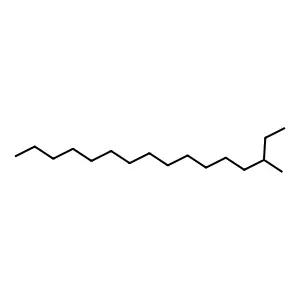 3-Methylhexadecane structure