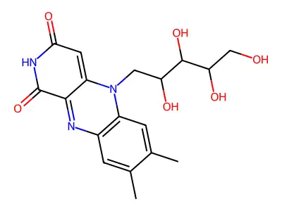 1-Carba-1-deazariboflavin structure