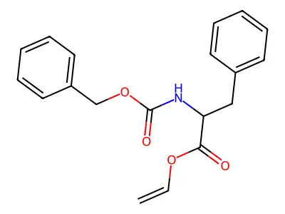 N-苄氧羰基-DL-苯丙氨酸乙烯酯 structure