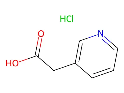 3-Pyridylacetate structure