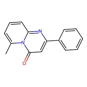 4H-pyrido[1,2-a]pyrimidin-4-one, 6-methyl-2-phenyl- structure