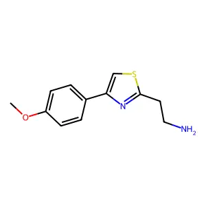 2-[4-(4-Methoxy-phenyl)-thiazol-2-yl]-ethylamine structure