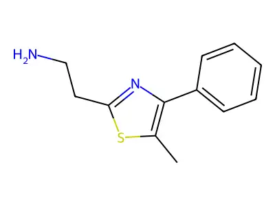 2-(5-Methyl-4-phenyl-1,3-thiazol-2-yl)ethan-1-amine structure