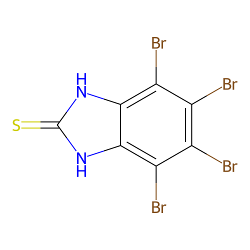 4,5,6,7-Tetrabromo-1h,3h-Benzimidazol-2-Thione structure
