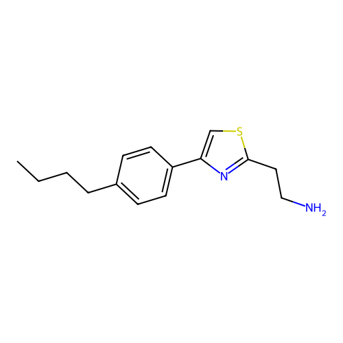 2-[4-(4-Butylphenyl)-1,3-thiazol-2-yl]ethanamine structure