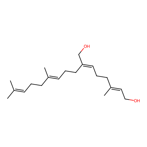 (2E,6E)-2-[(3E)-4,8-Dimethylnona-3,7-dien-1-YL]-6-methylocta-2,6-diene-1,8-diol structure