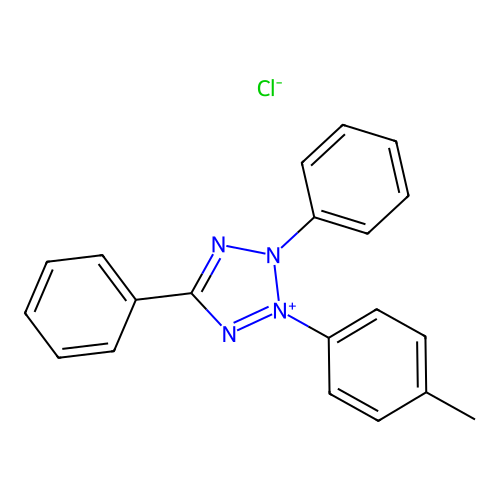 p-Tolyltetrazolium Red structure