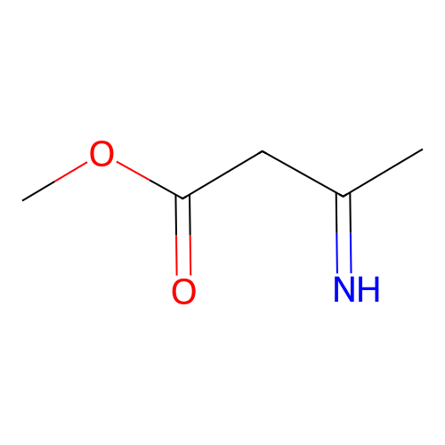 Methyl 3-iminobutanoate structure