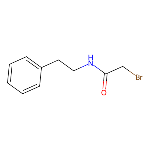 2-Bromo-N-(2-phenylethyl)acetamide structure